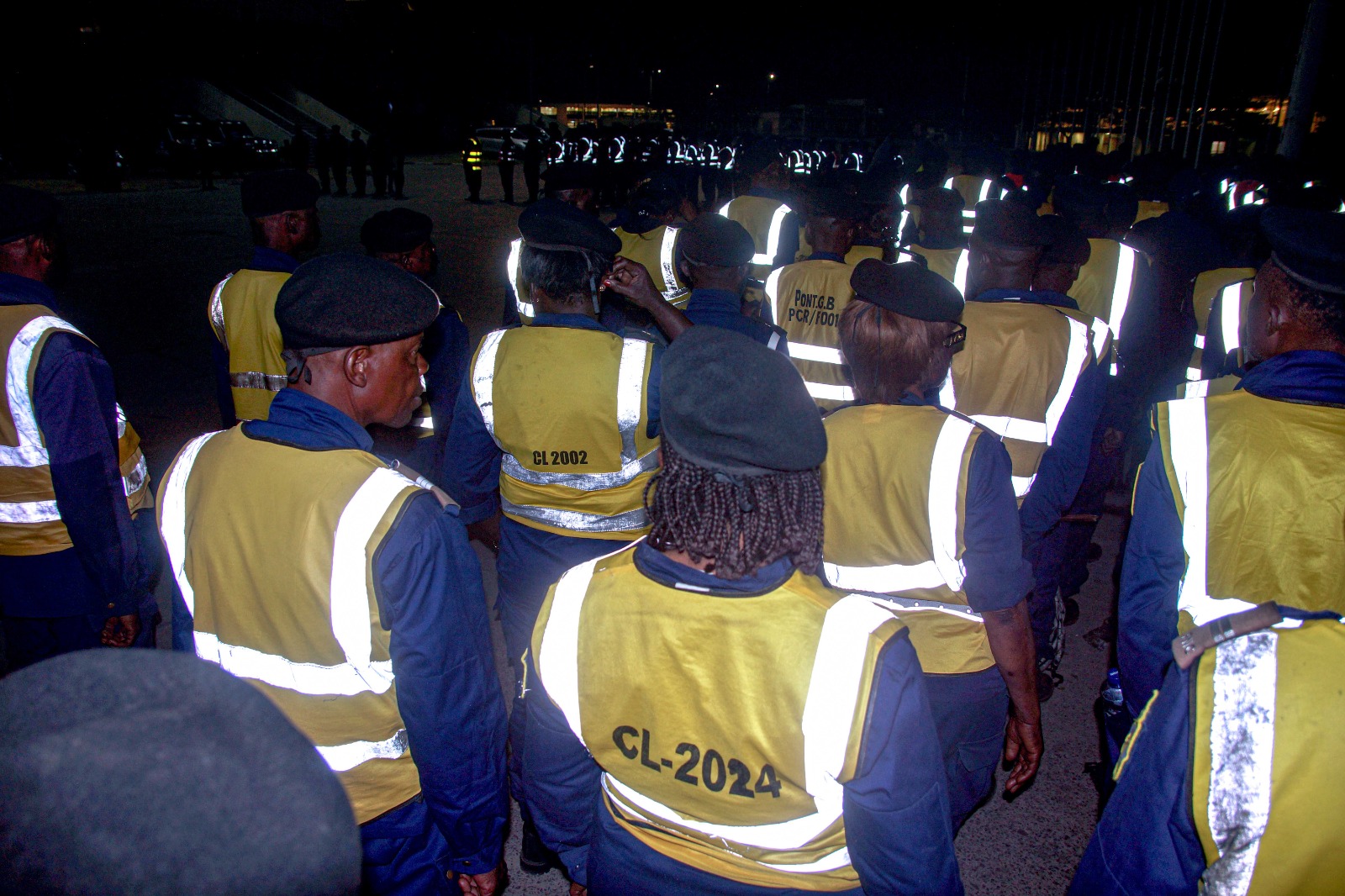 Le Commissaire Provincial ville de Kinshasa Israël Kantu réorganise la PCR à l’approche des festivités de fin d’année