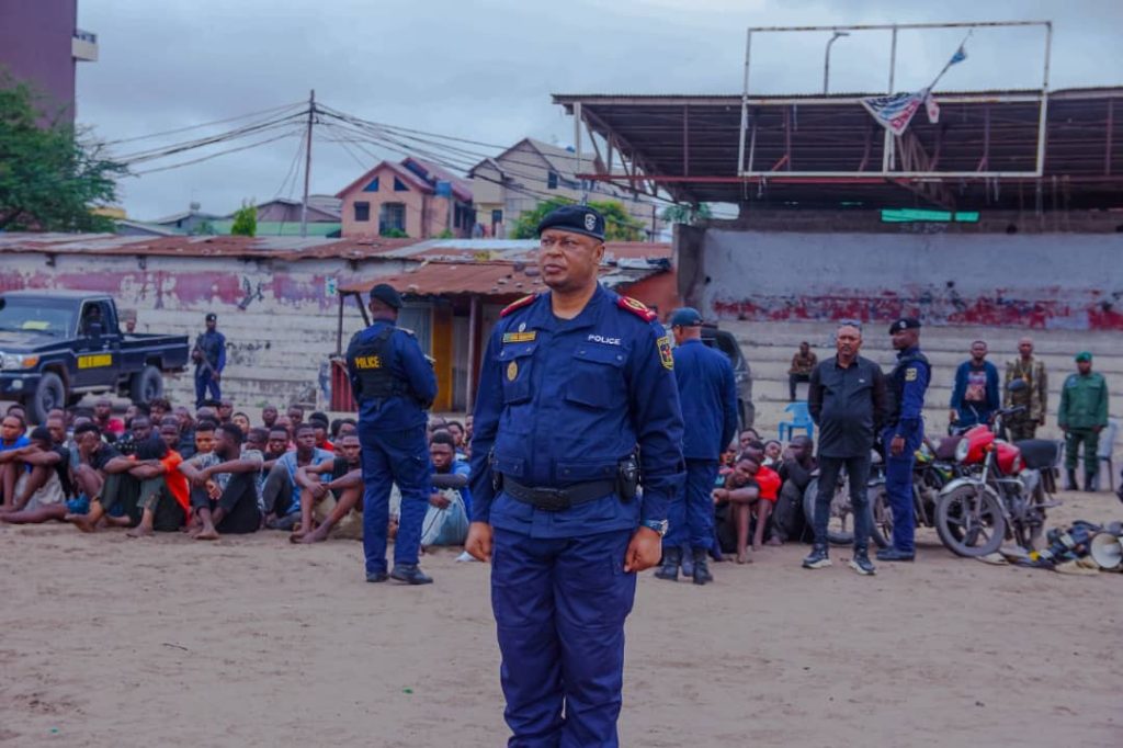 Kinshasa : plus de 90 présumés criminels interpellés